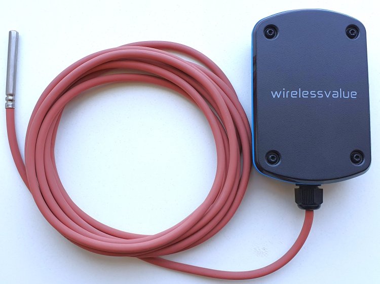Draadloze sensor voor PT1000 met display (DLTa-P1000-d) - Temperatuursensor met pt1000 7 - DLTa-p1000-d