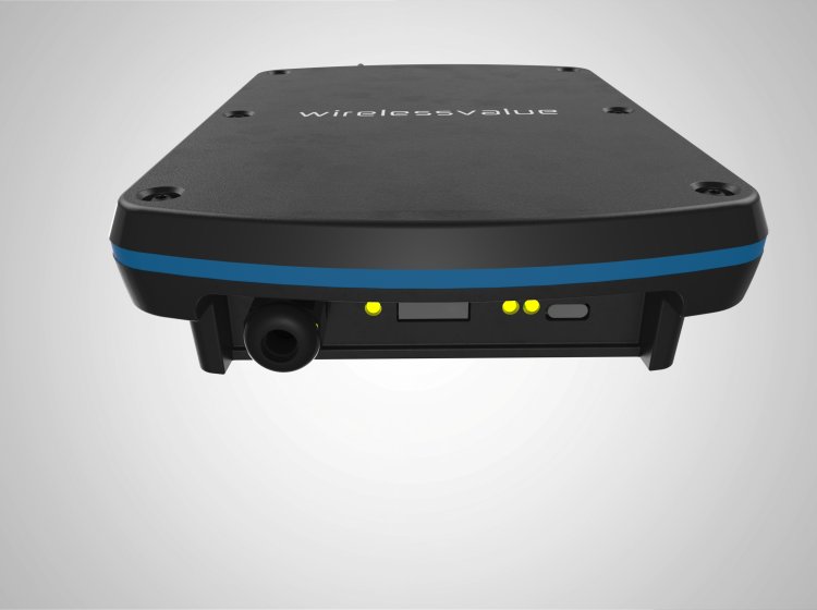 Base Station mit Ethernet/Modbus &uuml;ber TCP/IP (GW-ETH) - Wireless base bottom lr - GW-ETH