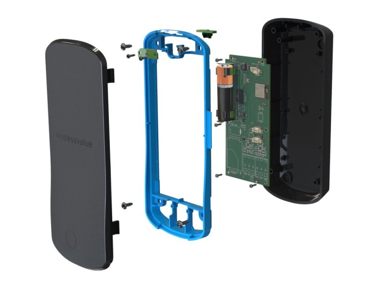 Drahtloser CO2-Klimasensor (DLCcl) - Wireless sensor s3 - DLCcl