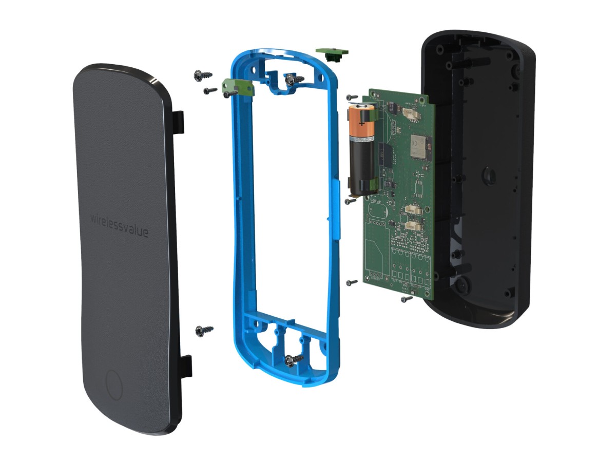 Drahtloser CO2-Klimasensor (DLCcl) - Wireless sensor s3 - DLCcl